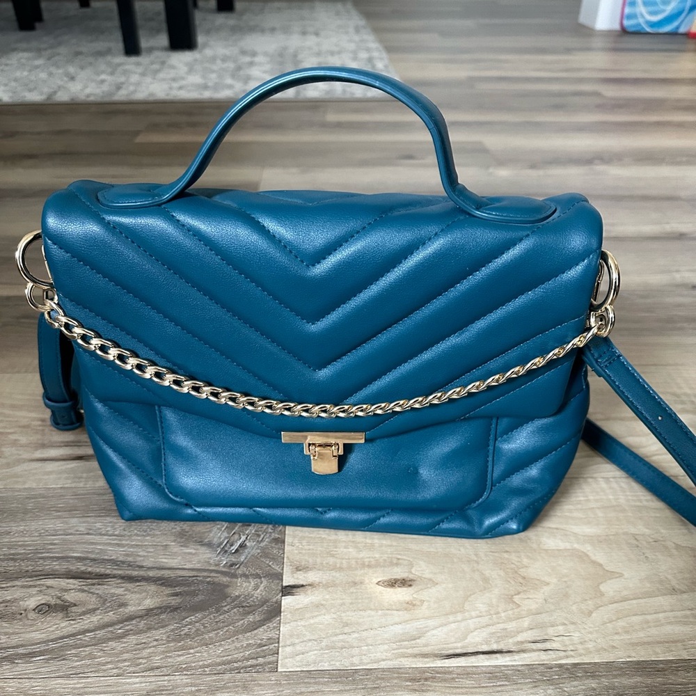 A New Day Top Handle Quilted Crossbody